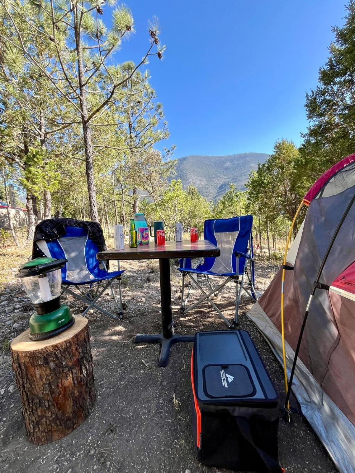 Camping En La Sierra De Arteaga Лос-Лириос Экстерьер фото
