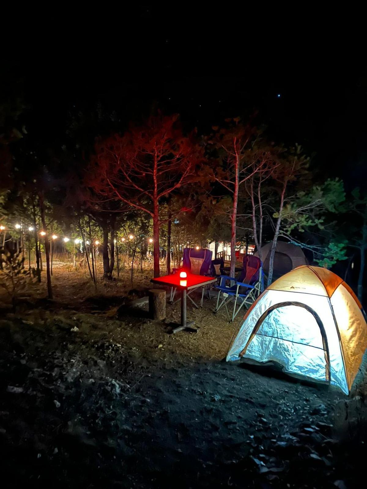 Camping En La Sierra De Arteaga Лос-Лириос Экстерьер фото