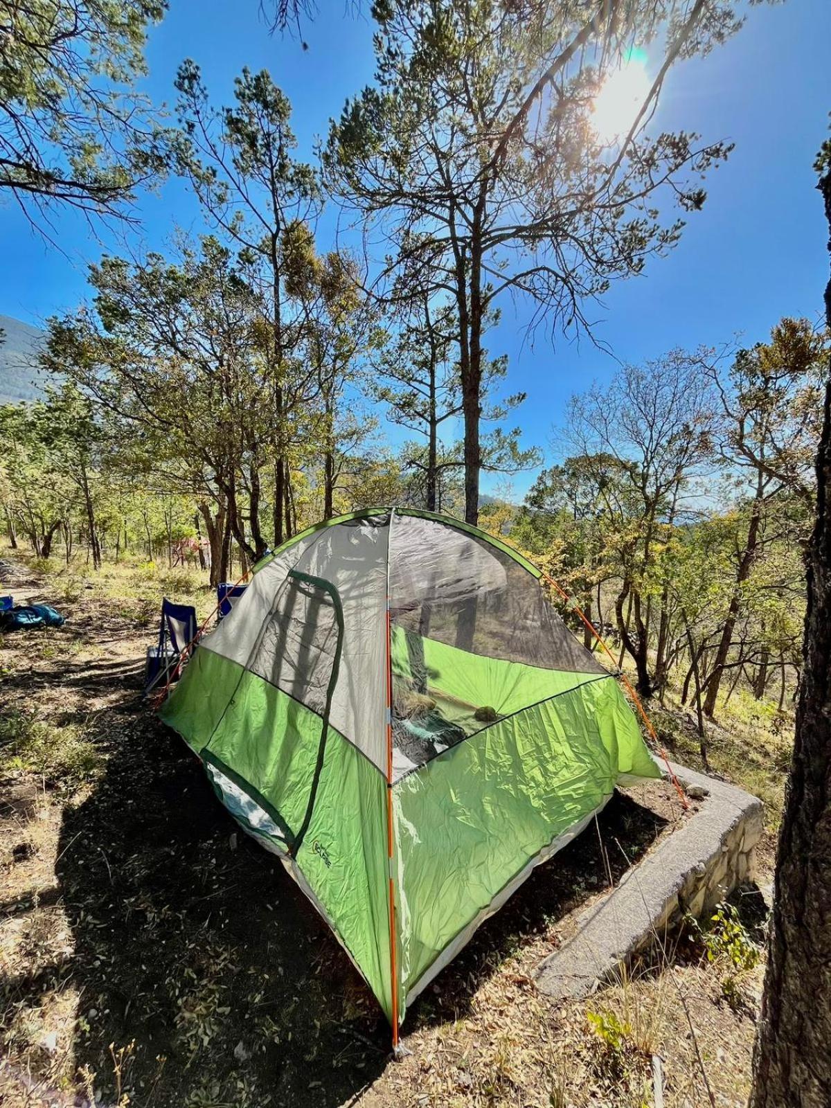 Camping En La Sierra De Arteaga Лос-Лириос Экстерьер фото