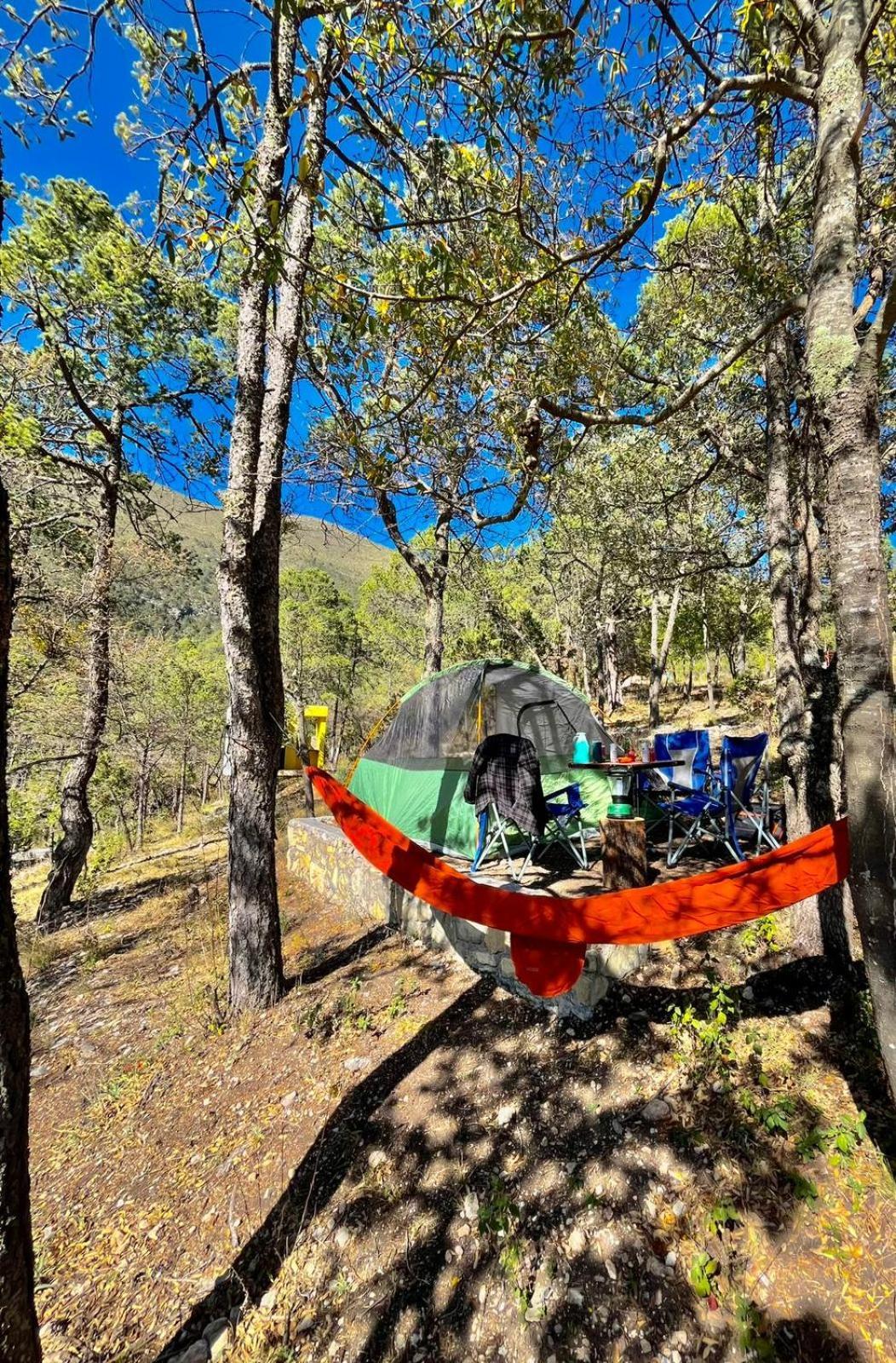 Camping En La Sierra De Arteaga Лос-Лириос Экстерьер фото