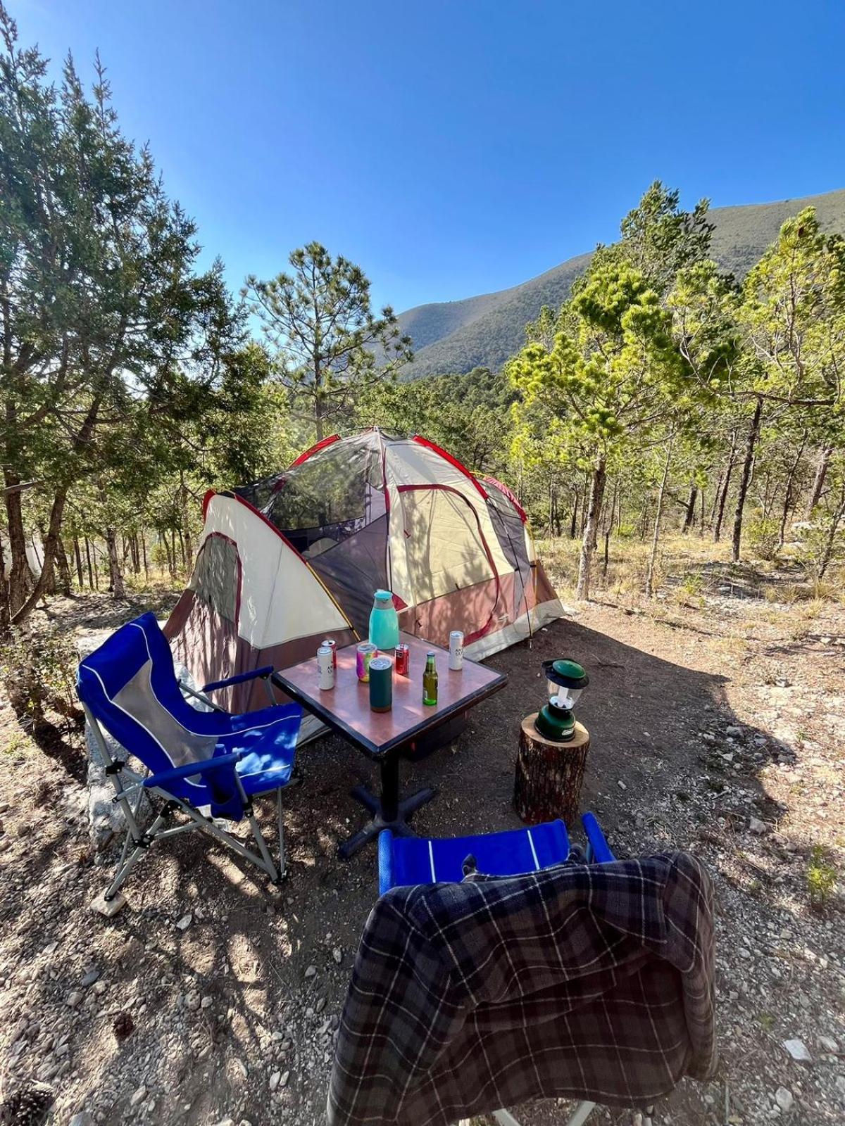 Camping En La Sierra De Arteaga Лос-Лириос Экстерьер фото