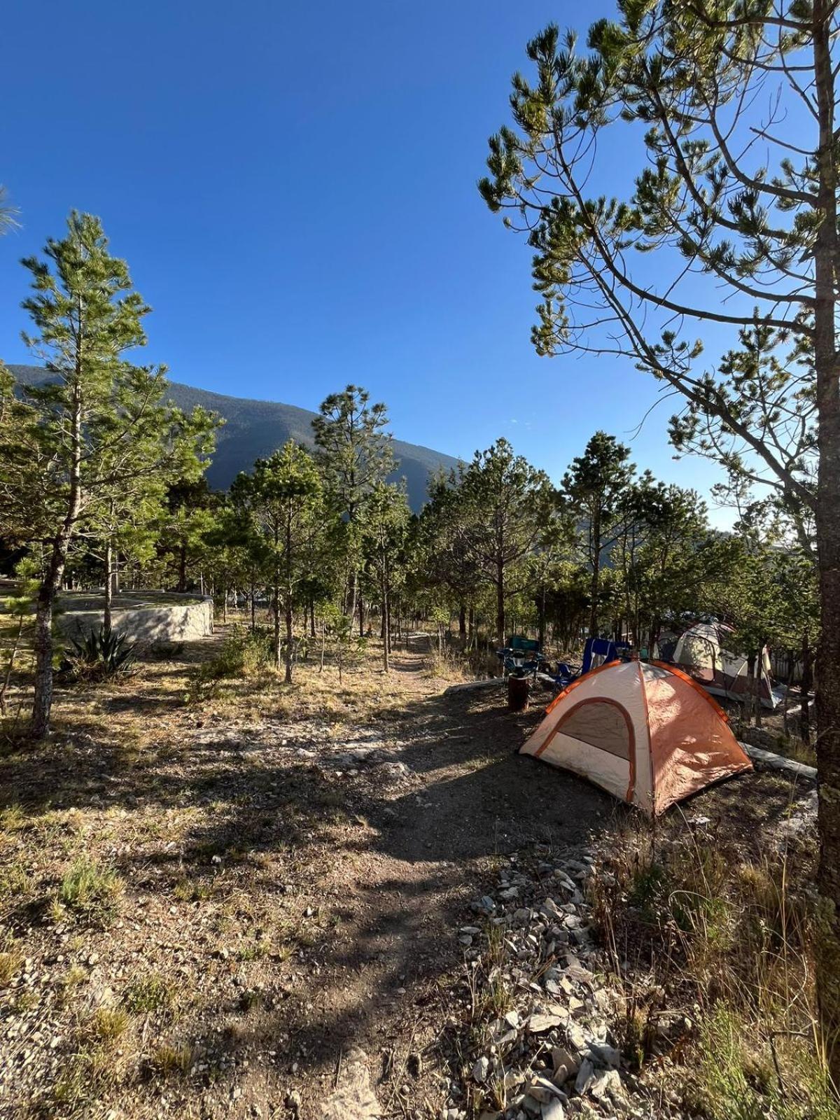 Camping En La Sierra De Arteaga Лос-Лириос Экстерьер фото