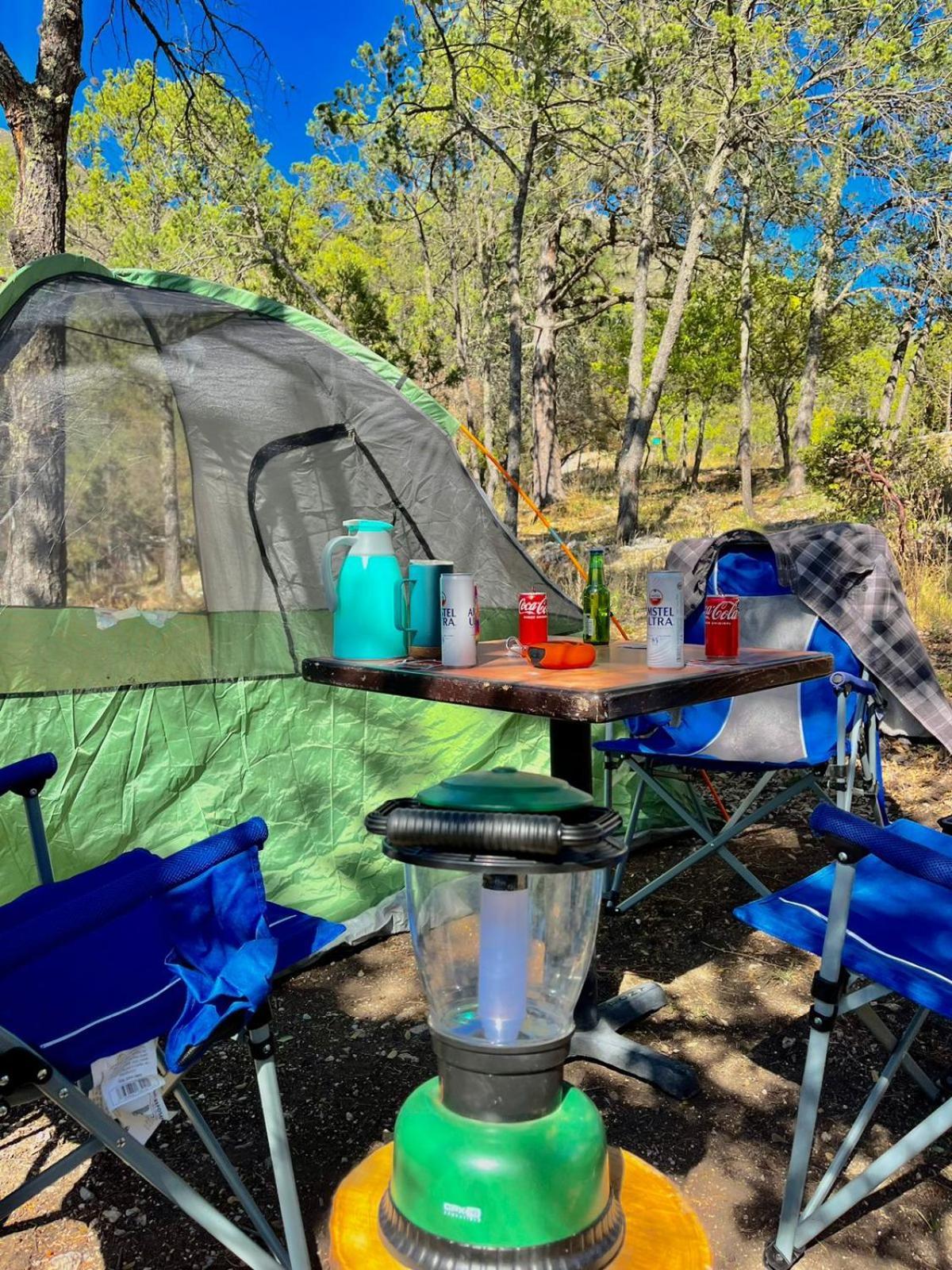Camping En La Sierra De Arteaga Лос-Лириос Экстерьер фото