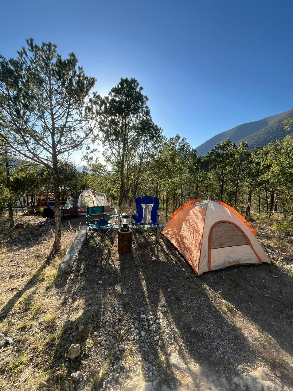Camping En La Sierra De Arteaga Лос-Лириос Экстерьер фото