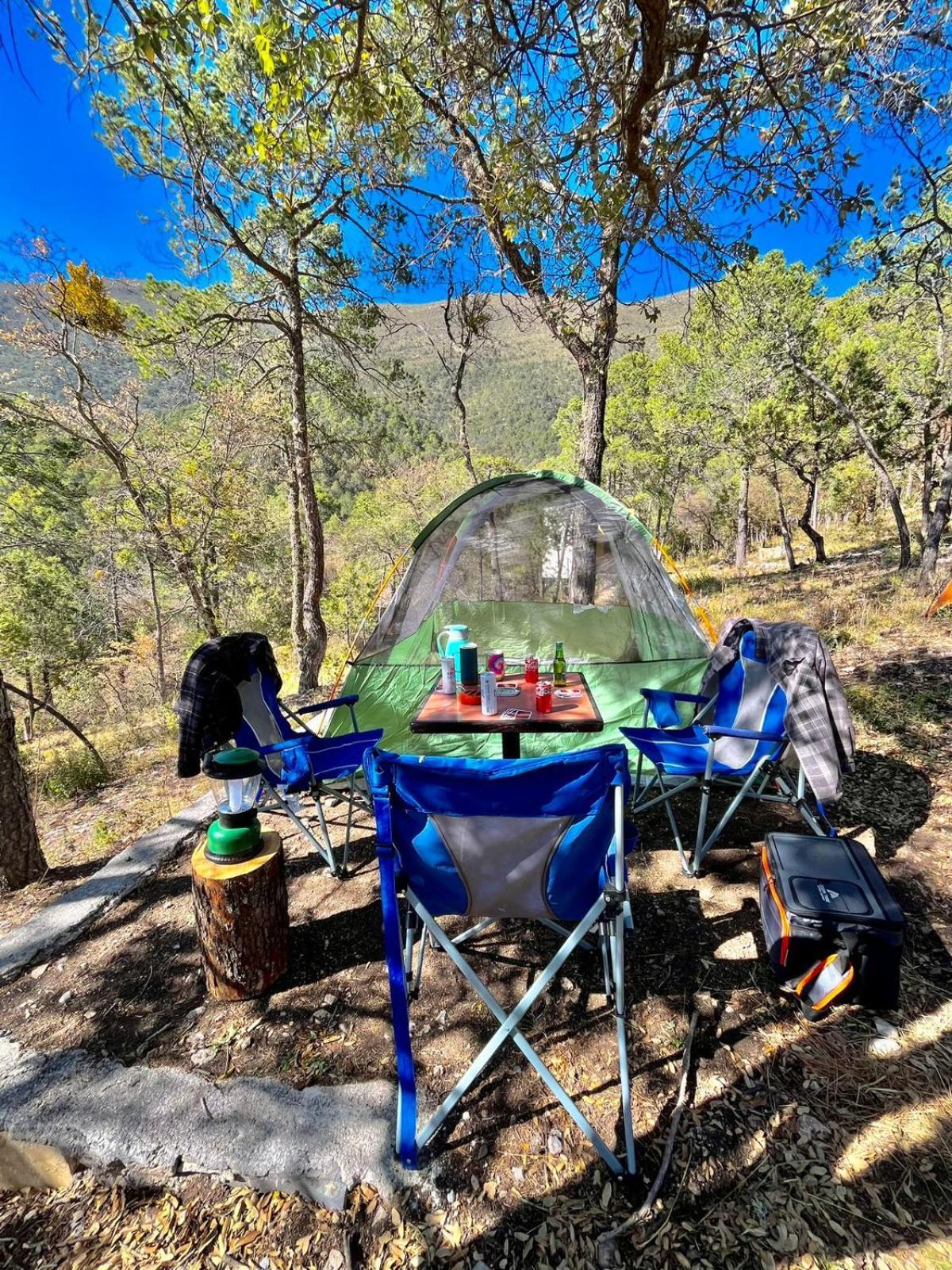 Camping En La Sierra De Arteaga Лос-Лириос Экстерьер фото