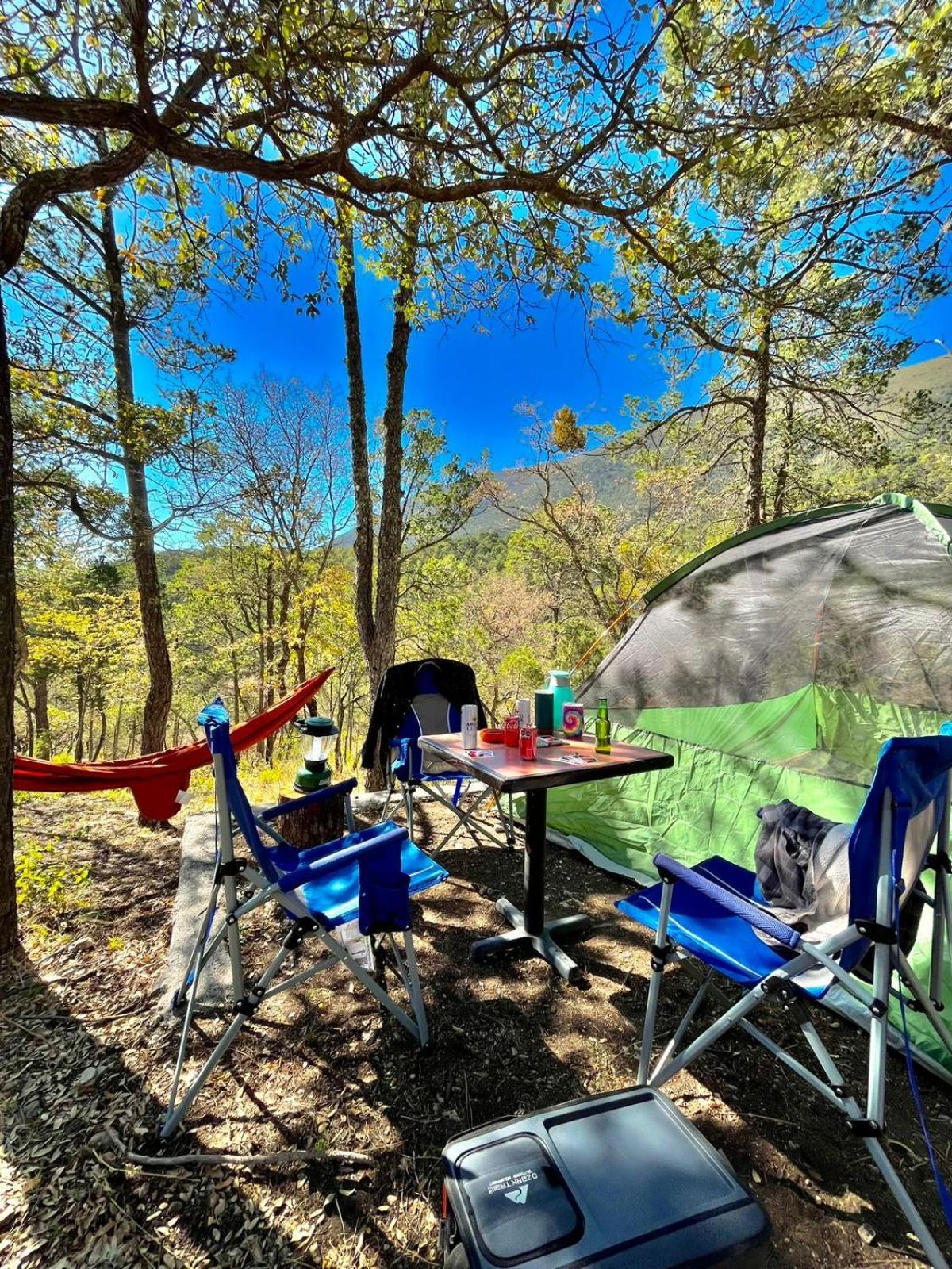 Camping En La Sierra De Arteaga Лос-Лириос Экстерьер фото